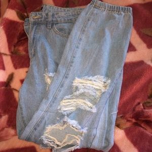 Forever 21  ripped jeans